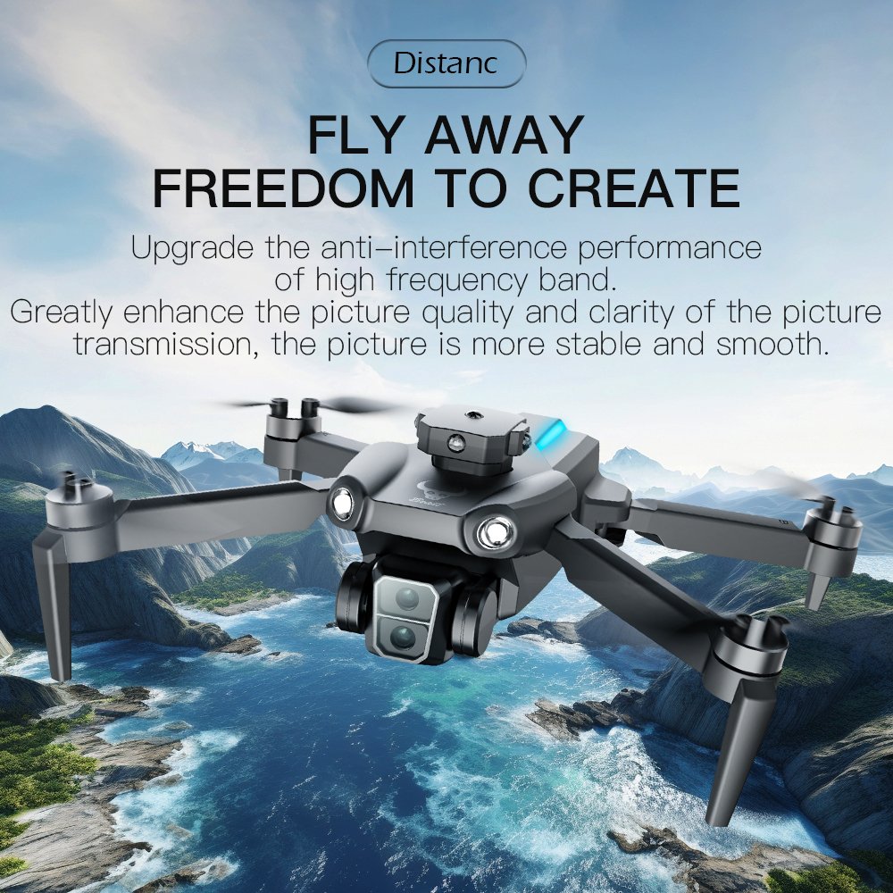 Sg109 Pro Drone 720P Dual Camera Gesture Recording Speed Adjustment Brushless Optical Flow Positioning Technology Pro Drones