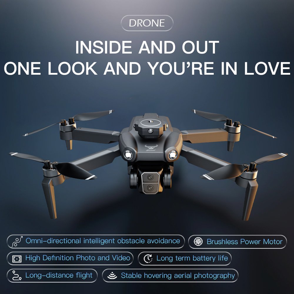 Sg109 Pro Drone 720P Dual Camera Gesture Recording Speed Adjustment Brushless Optical Flow Positioning Technology Pro Drones