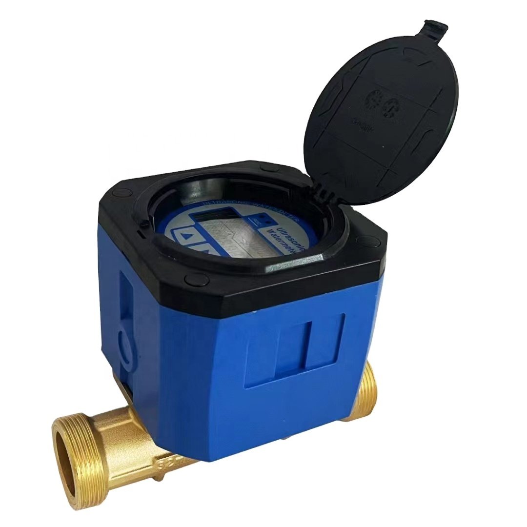 3 Inch DN80mm Carbon Steel OCT Output RS485 Battery Powered 24V Ultrasonic Water Meter