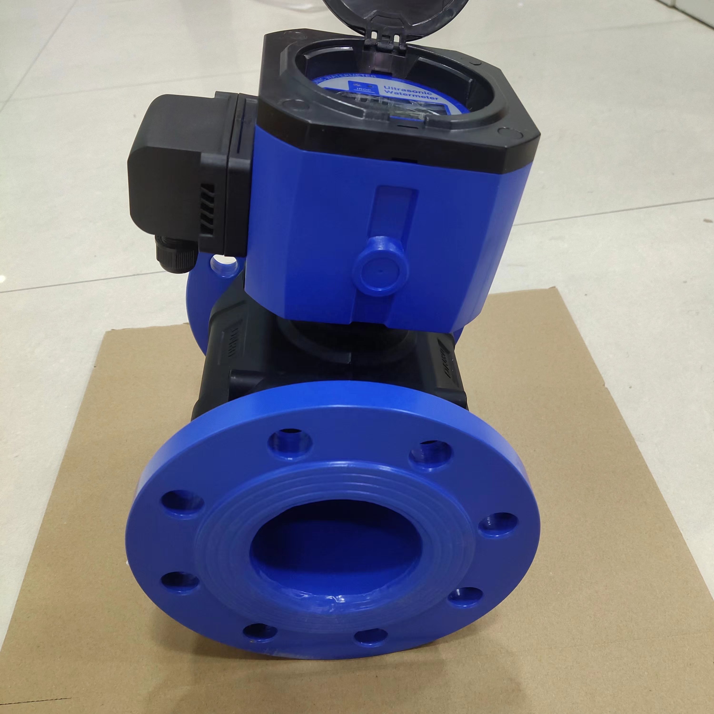 3 Inch DN80mm Carbon Steel OCT Output RS485 Battery Powered 24V Ultrasonic Water Meter