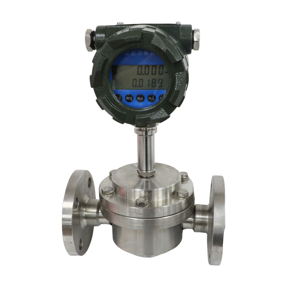 Digital Stainless Steel Heavy Oil Fuel Metering Flowmeter PETROLEUM GASOLINE DIESEL Flow Meter OEM Oval Gear Flow Meter