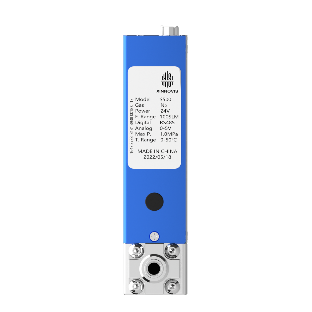 Factory Produced High-end Digital Stainless Steel Gas Mass Flow Controller and air Flow Meter Model S500 Support OEM