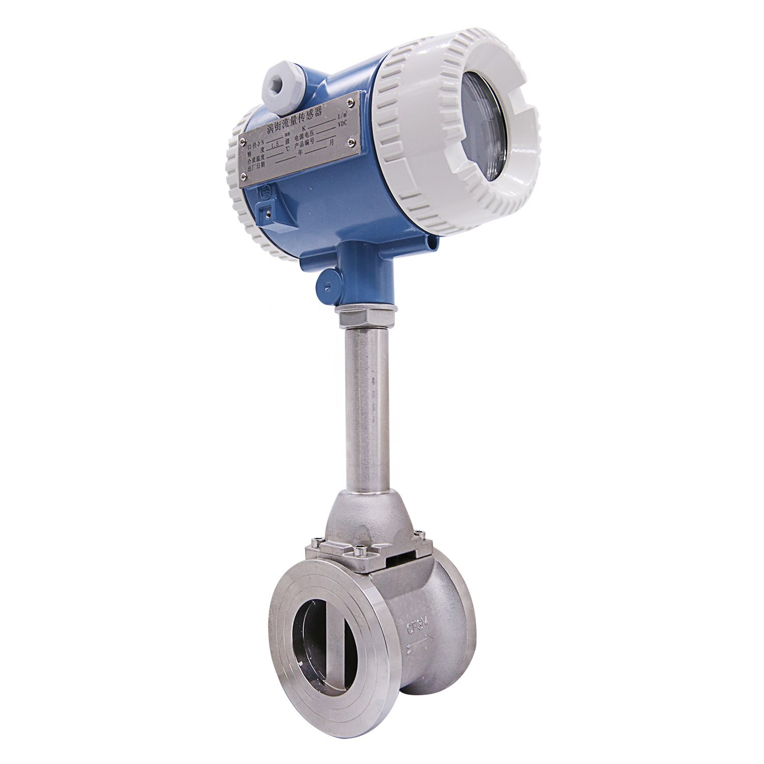 Low Price DN25 DN50 DN80 DN100 Gas Steam vapor Flow Meter vortex Steam Flow Totalizer