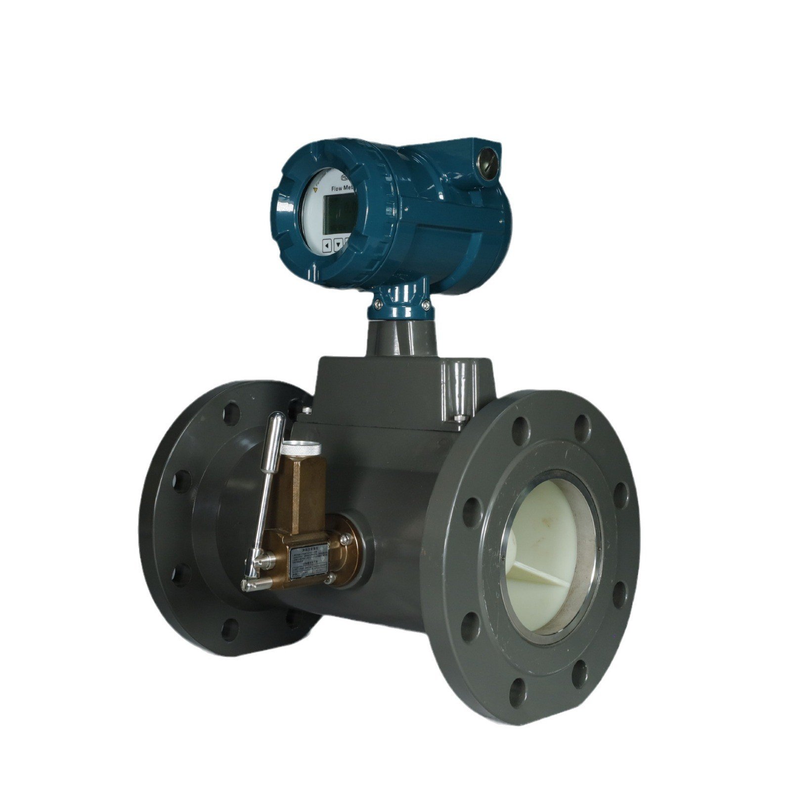 4'' DN100 Natural Gas Turbine Flowmeter Nitrogen Compressed air Turbine Flow Meter