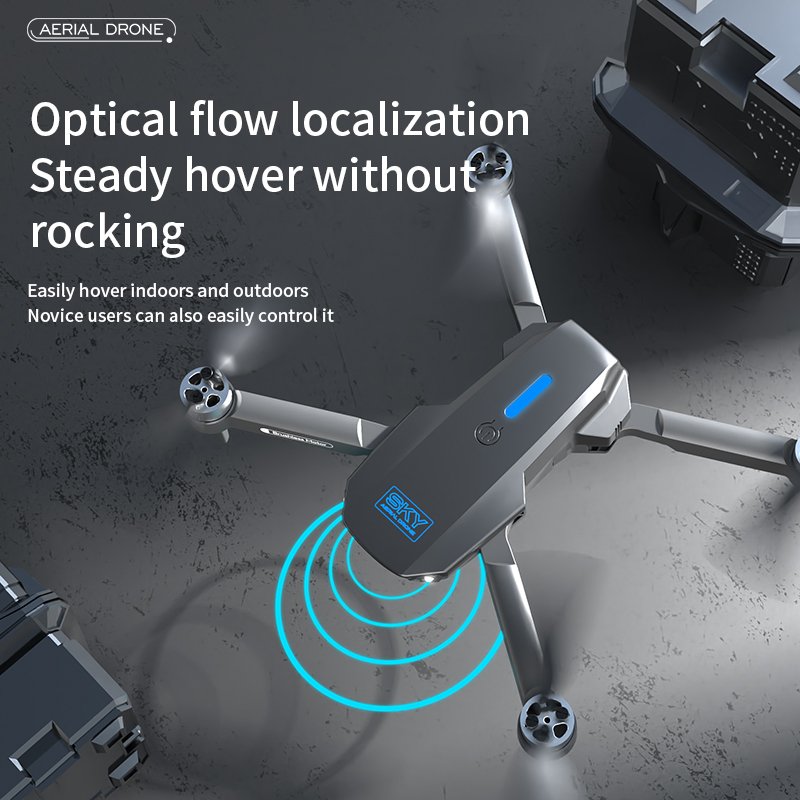 E88 Max Drone With Hd 4k Dual Camera Optical Flow Foldable Wifi Fpv Brushless Motor Drone Profesional Quadcopter Toy