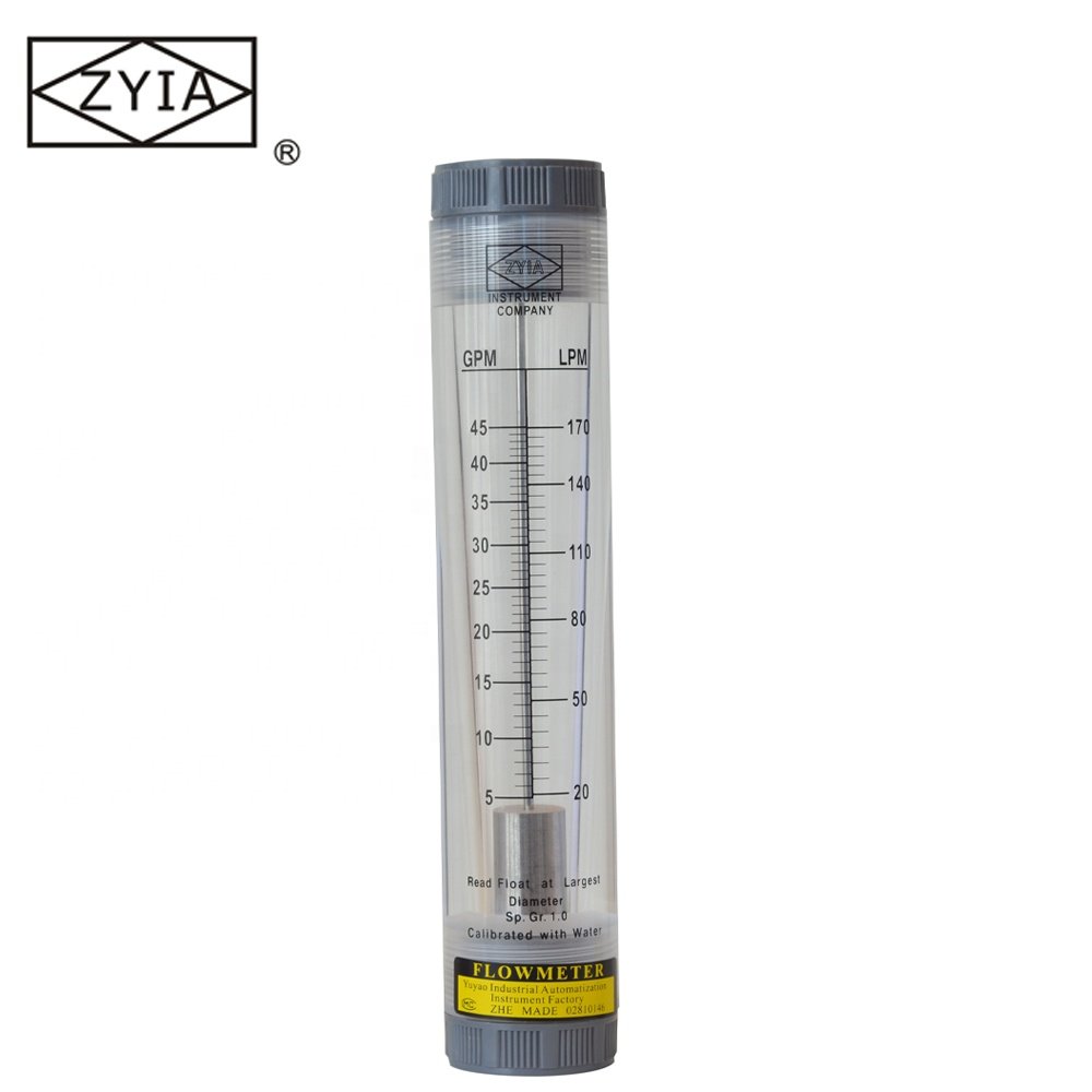 LZM-40G High Performance Inline Tube Type Acrylic Water Flowmeter