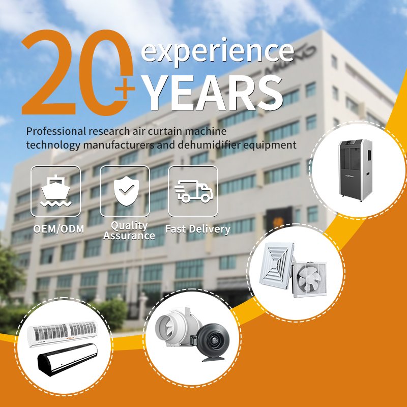 OEM Custom Ceiling Air Curtain 0.6-2.5 Meters Price for High performance