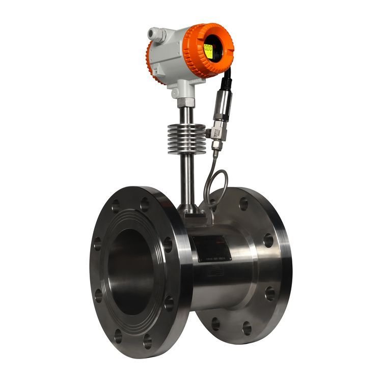 Electronic Digital Compressed Air Water Flow Meter Sensor Steam Type Gas Vortex Flow Meter OEM Customizable Price Included