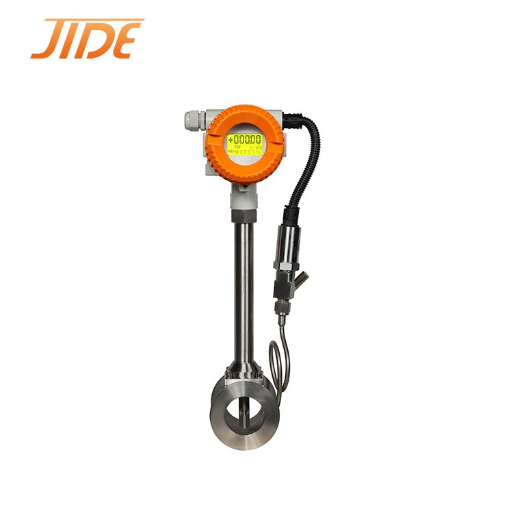 Electronic Digital Compressed Air Water Flow Meter Sensor Steam Type Gas Vortex Flow Meter OEM Customizable Price Included