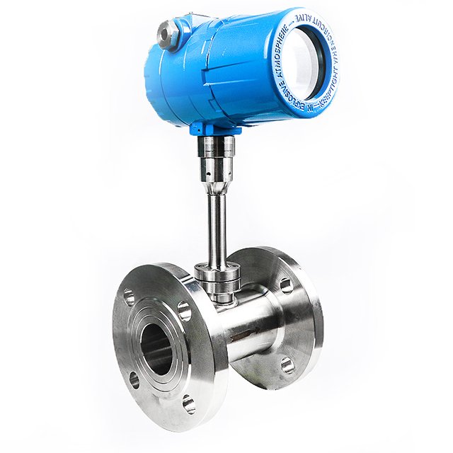 Air Flow Meter Measuring Thermal Flow Sensor Lcd Display Stainless Steel Lpg Inline Thermal Gas Mass Flow Meter