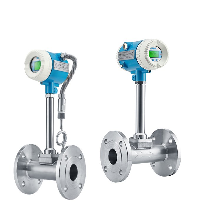 DN100 Pn16 Steam vortex Flow Meter Liquid Digital Nitrogen Gas Flow Meter Rotameter Steam Vortex Flowmeter