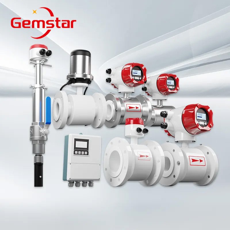 High Accuracy Stainless Steel Digital Output Electromagnetic Flow Meter OEM Fluid Measurement Site Sewage Waste Water Liquid Oil