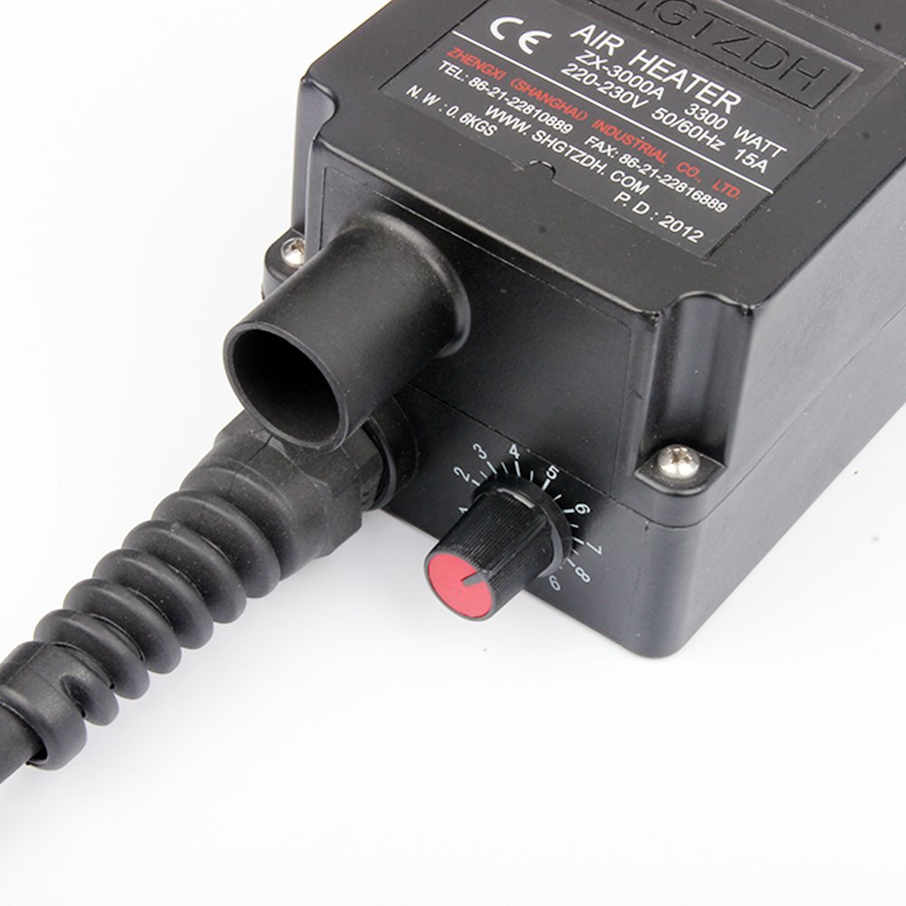 Heatfounder Long Working Time Air Flow Heater for Shrink Plastic Tubing