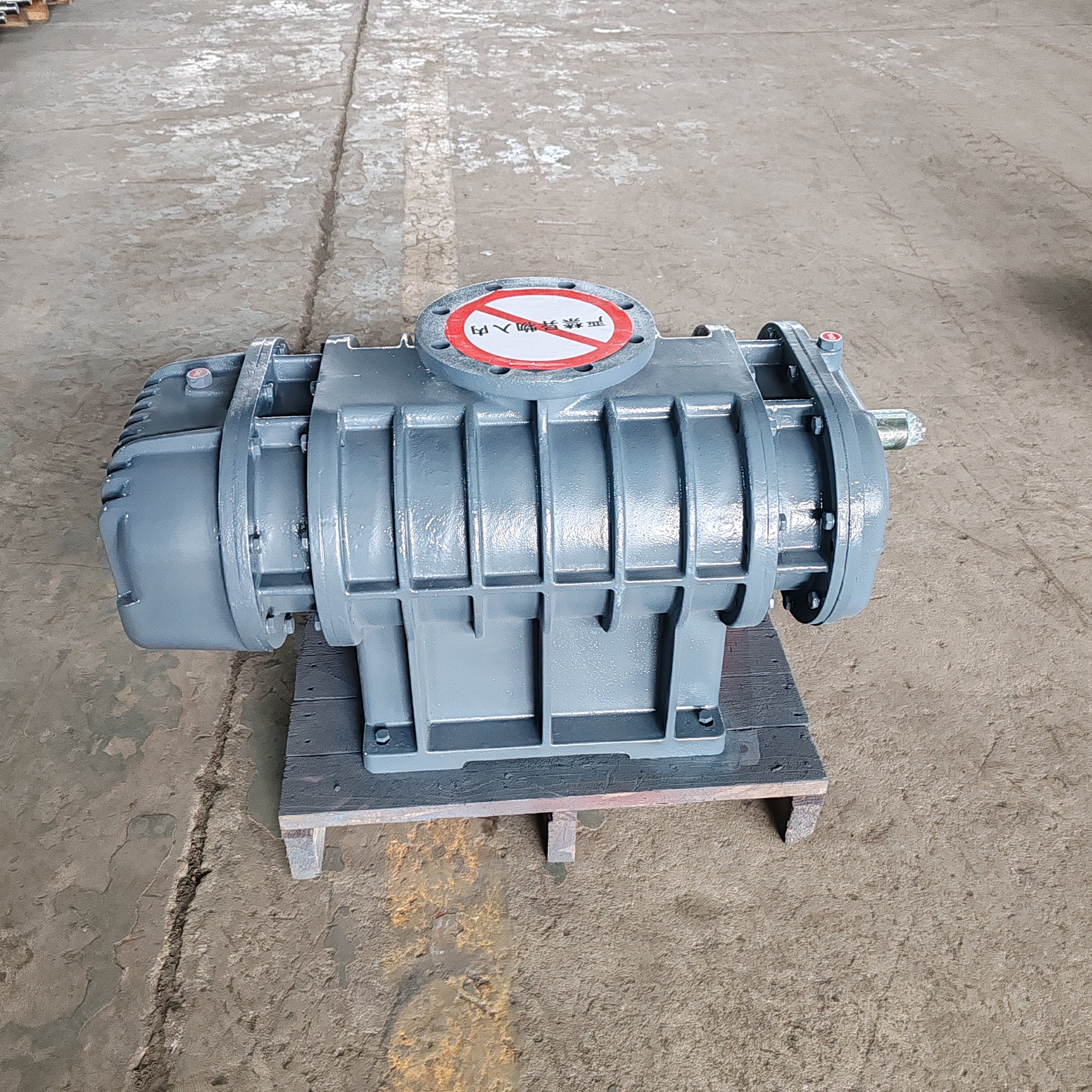 High Performance Three Lobe Roots Blower Big Air Flow Electric Air Source for Pneumatic Conveying Industry
