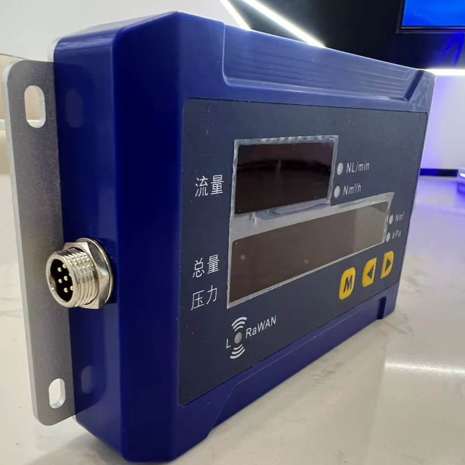 Compressed Air Mass Flow Controller Air Flow Sensor Gas Mass Flowmeter