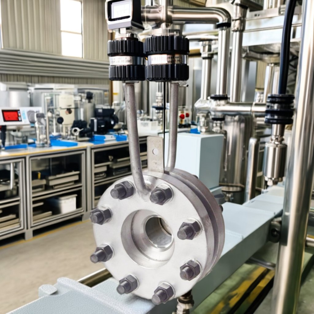 Customizable High Accuracy OEM Stainless Steel Wooden Case Packing Gas Heat DP Flow Meter Single Hole Orifice Plate Flowmeter