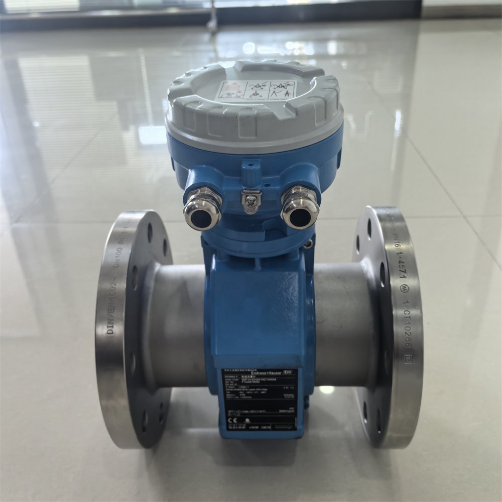 Original Endress+Hauser 50P1H Electromagnetic Flow Meter 4-20mA Hart Dedicated to Corrosive Liquids and High Medium Temperatures