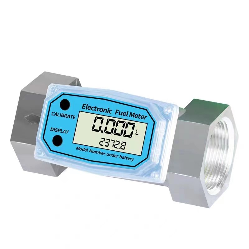 Factory Wholesale High Quality Stainless Steel Electronic Turbine Fuel Gauge Fuel Flow Meter