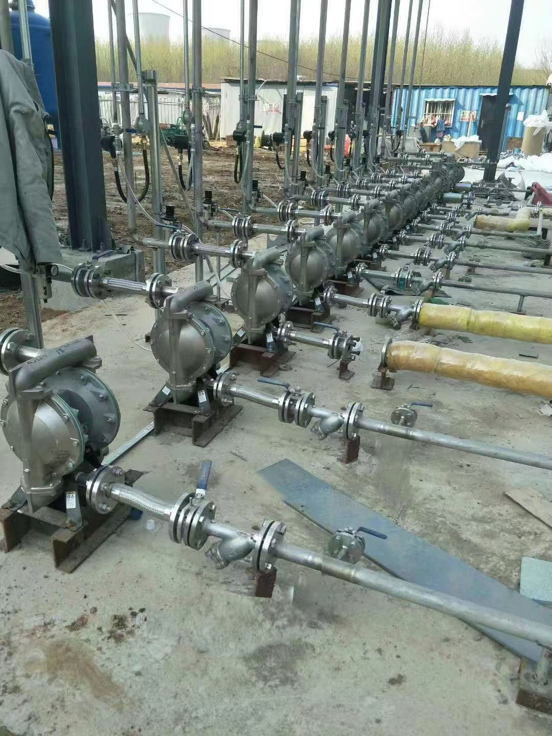 Diaphragm Metering Pump Dosing Flow up to 172gpm 8.3 Bar, Use for Watert Treatment or Chemical Ammonia