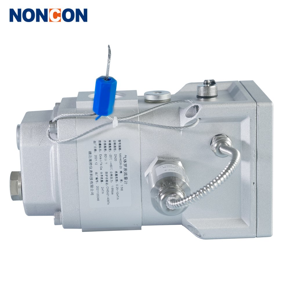 Intelligent lpg Gas Small Roots Flow Meter DN15~DN25 Nitrogen Natural Gas Regulator with Flow Meter Roots Flow Meter