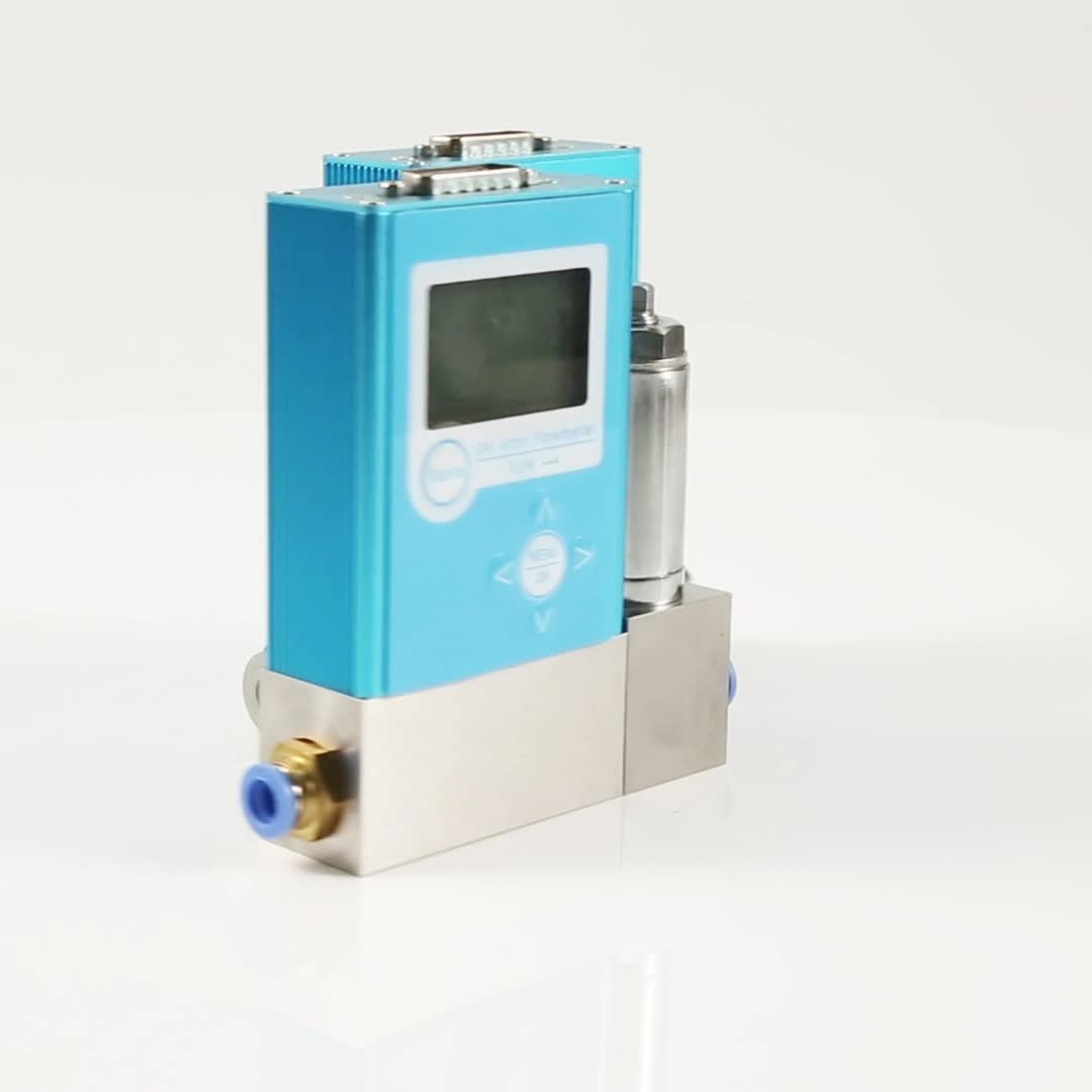 Factory Gas Mass Flow Meter With Controller for Semiconductor Vacuum Coating Photovoltaic Industry