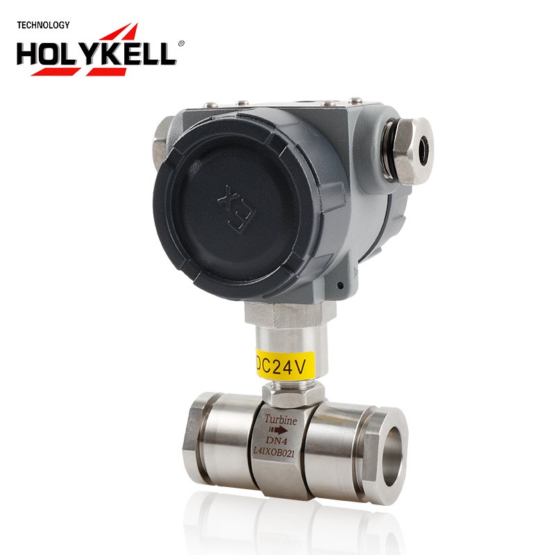 Holykell HLY 4-20mA Output Fire Pump Turbine Flow Meter Flange DN50