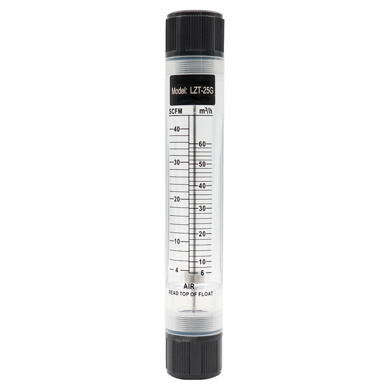 Stainless Steel Glass Tube Flow Meter Air Rotameter for Liquid