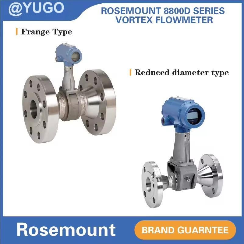 100% original Rosemounte 8800D DN80 8600D Measure liquid vapor gas Seismic Vortex flowmeter Various working conditions 3 inches