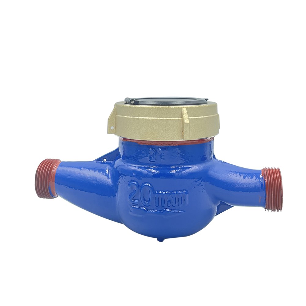 Bulk Order Multi-Jet DN15 DN20 Super Dry Dial Flow Water Meter (Cast Iron Body) With 4064