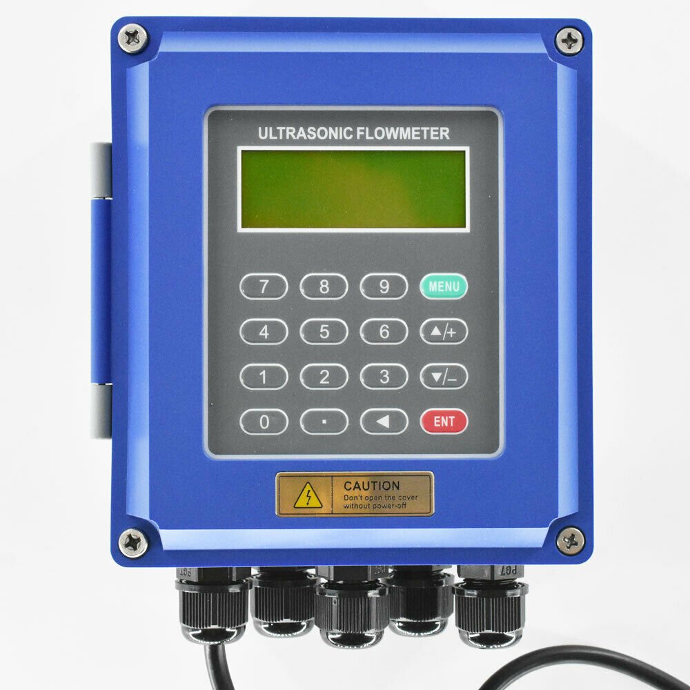 OEM DN30-DN6000 No-contact Flow Rate Measuring Clamp on Ultrasonic Flow Meter Digital Wall Mounted Ultrasonic Water Flowmeter