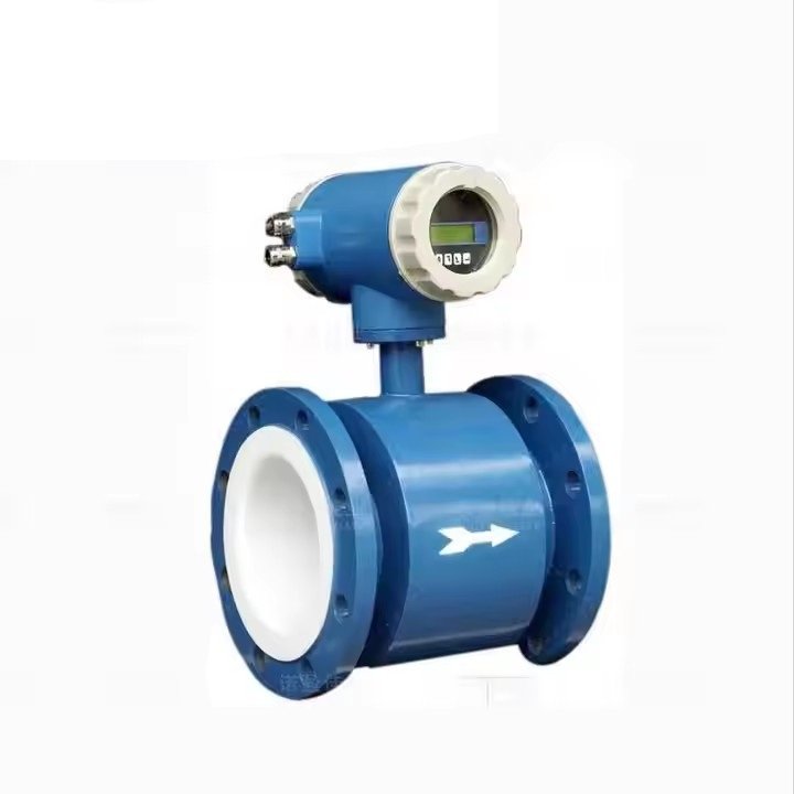 Pipe Electromagnetic Flow Meter for Iron and Steel Power Metallurgy Industry with LCD Display
