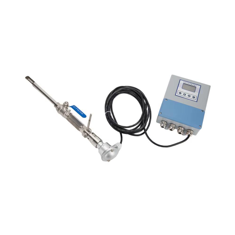 OEM Customizable Digital Mass Flowmeter with LCD Display Split Insert for Hot Gas Oxygen Air Nitrogen Natural Gas Liquids