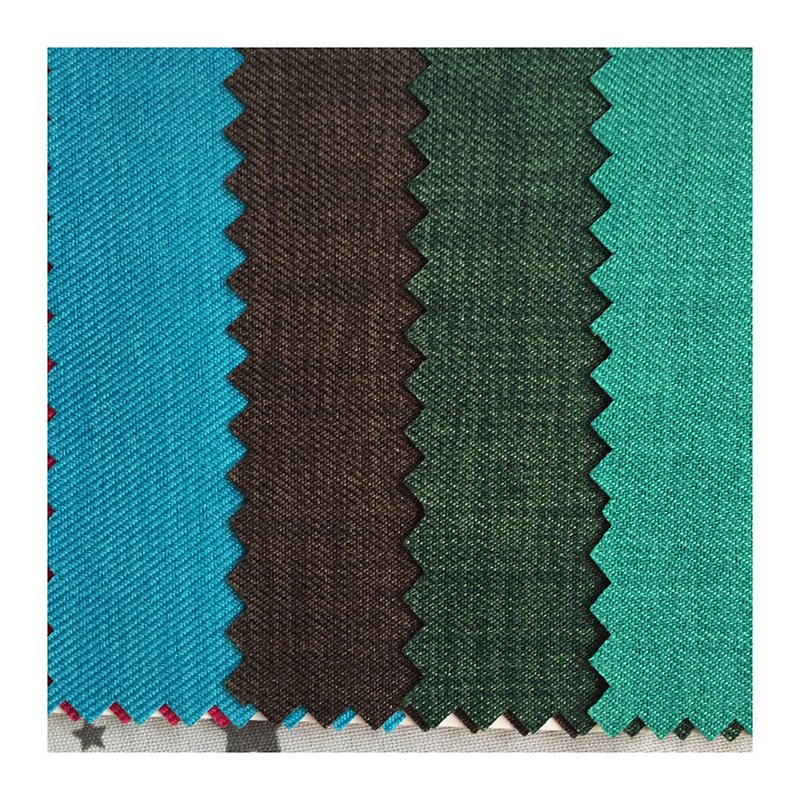 170D 4-Way Spandex Loris Twill Two Tone 100% Poly Woven Stretch Lolis Fabric Solid Dyeing for Garments