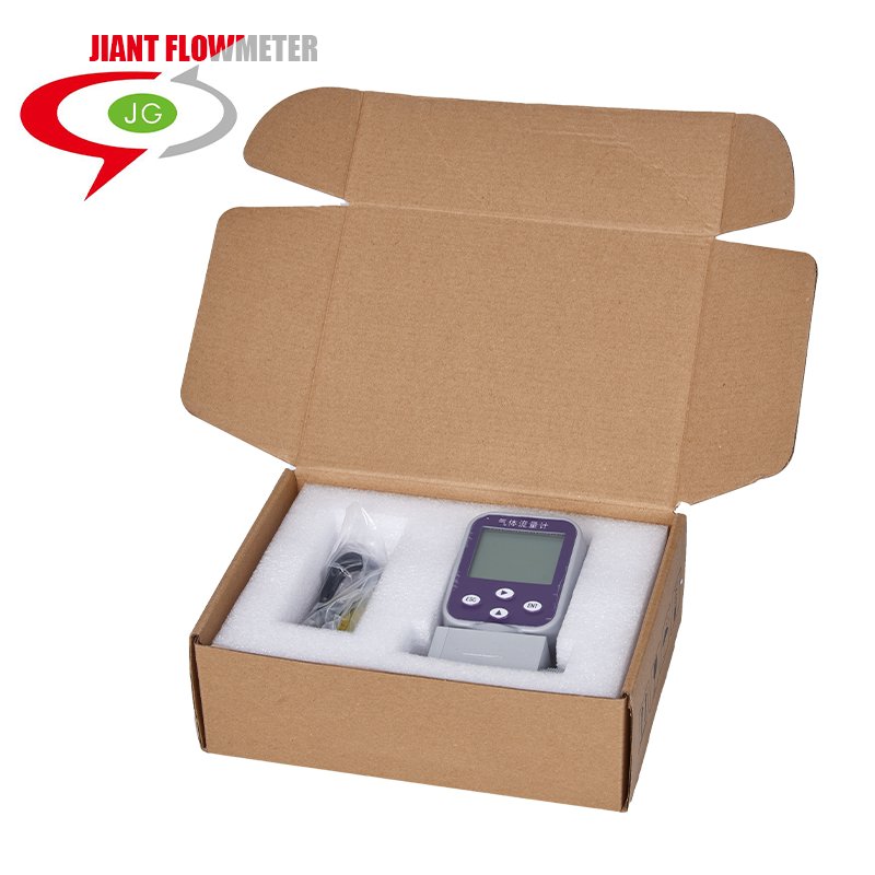 Microminiature Hot Gas Mass Flowmeter Plastic Housing Dry Gas Air, Nitrogen, Chlorine Gas Flowmeter