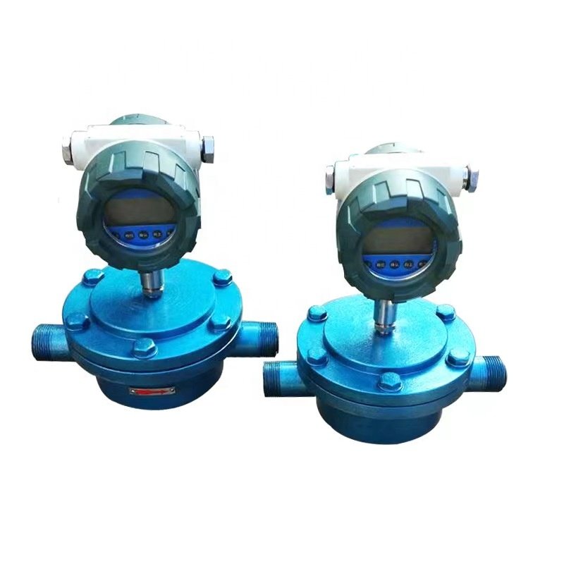 Kaifeng Industrial Digital 1'' 4-20ma Heavy Oil Diesel Fuel Mechanical Oval Gear Flow Meter