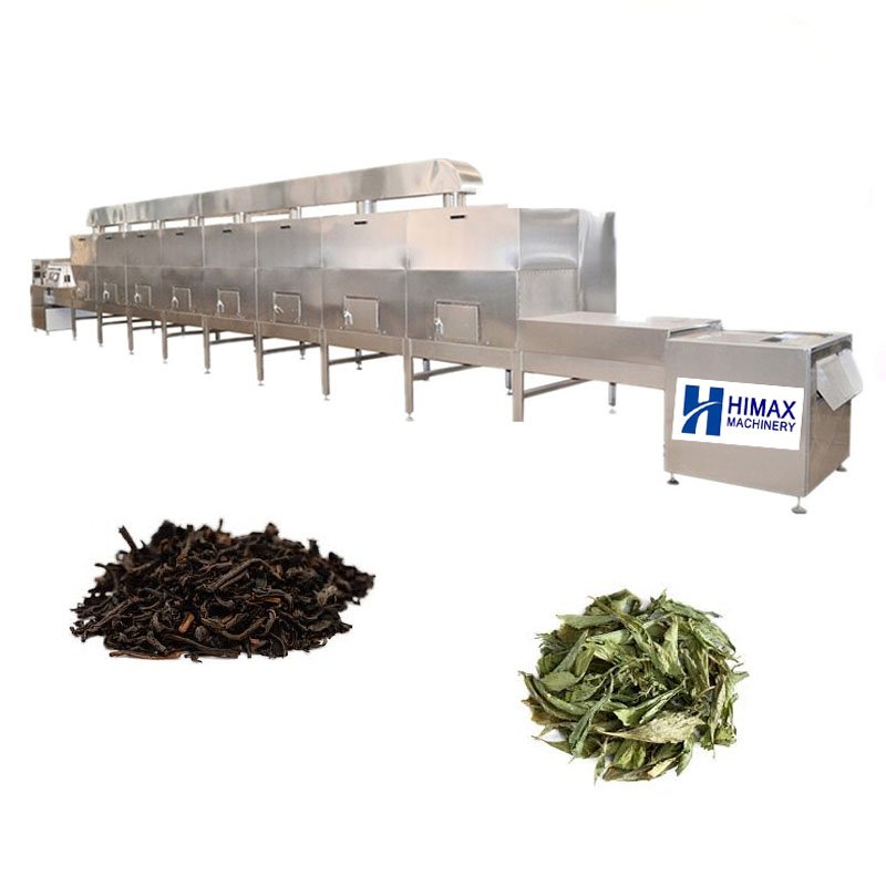 High Efficient Microwave Industrial Herbs Drying Machine Microwave Dryer Green Tea Leaf Dryer Flower Dryer