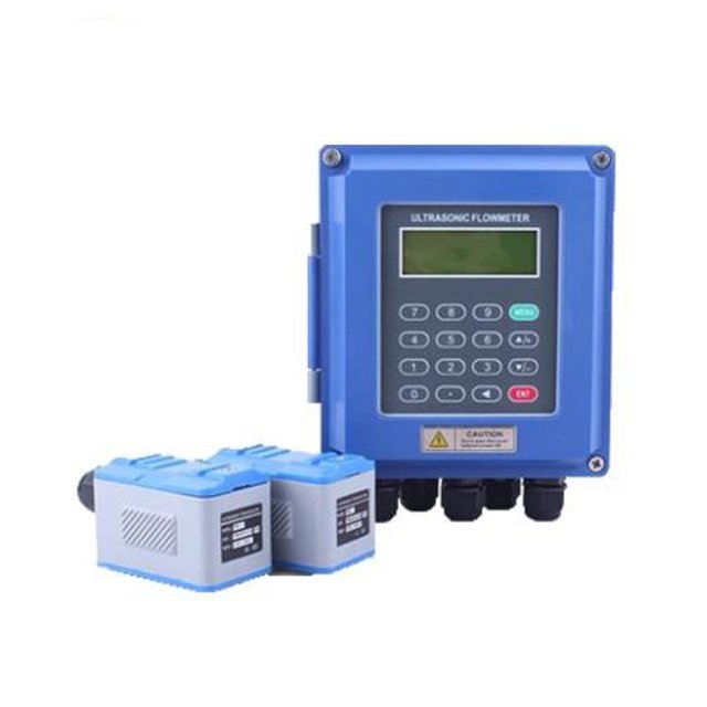Yheng TUF-2000B Ultrasonic Beer Flow Meter Industrial Diesel Fuel Ultrasonic Water Oil Flowmeter Mechanical Dalian