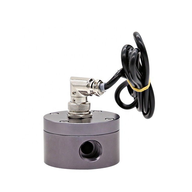 DIJIANG Flow Sensor OFZAT Oval Gear SS Shaft Liquid Oil Petrol Milk Water Fuel Flowmeter Aluminum 3/8 1/2 1/4 Female Female Port