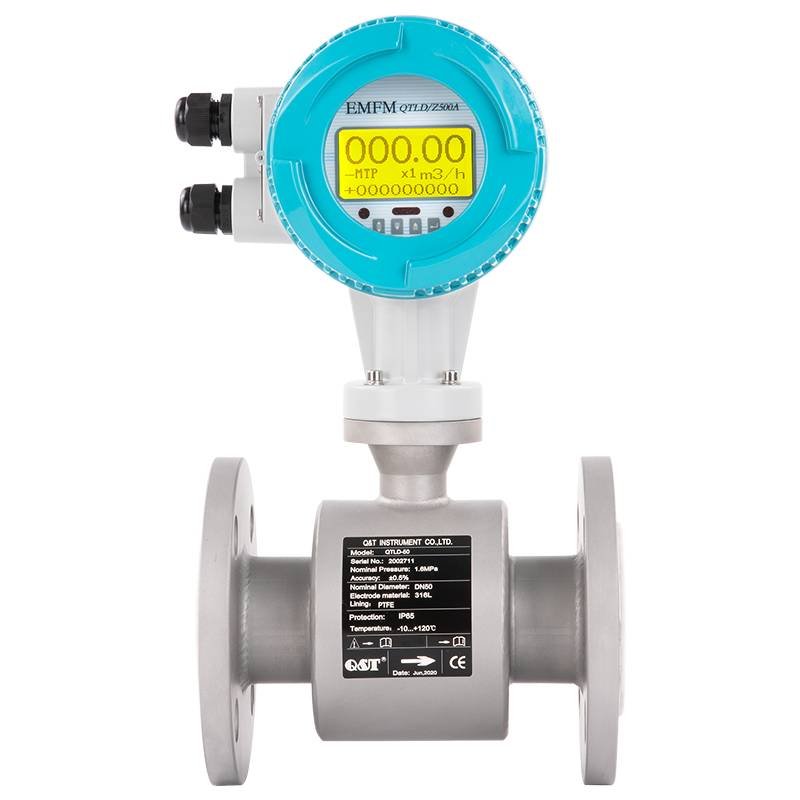 DN80 RS485 Industry Magnetic Beer Flowmeter Stainless Steel Flow Meter