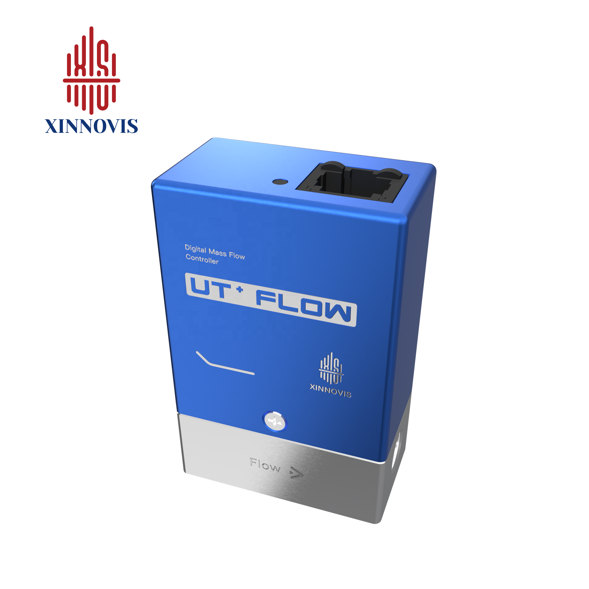 Xinnovis Factory MFC UT Compact Digital Gas Mass Flow Controller RS485/0-5V/4-20mA Portable Flow Meter OEM Analytical Industry