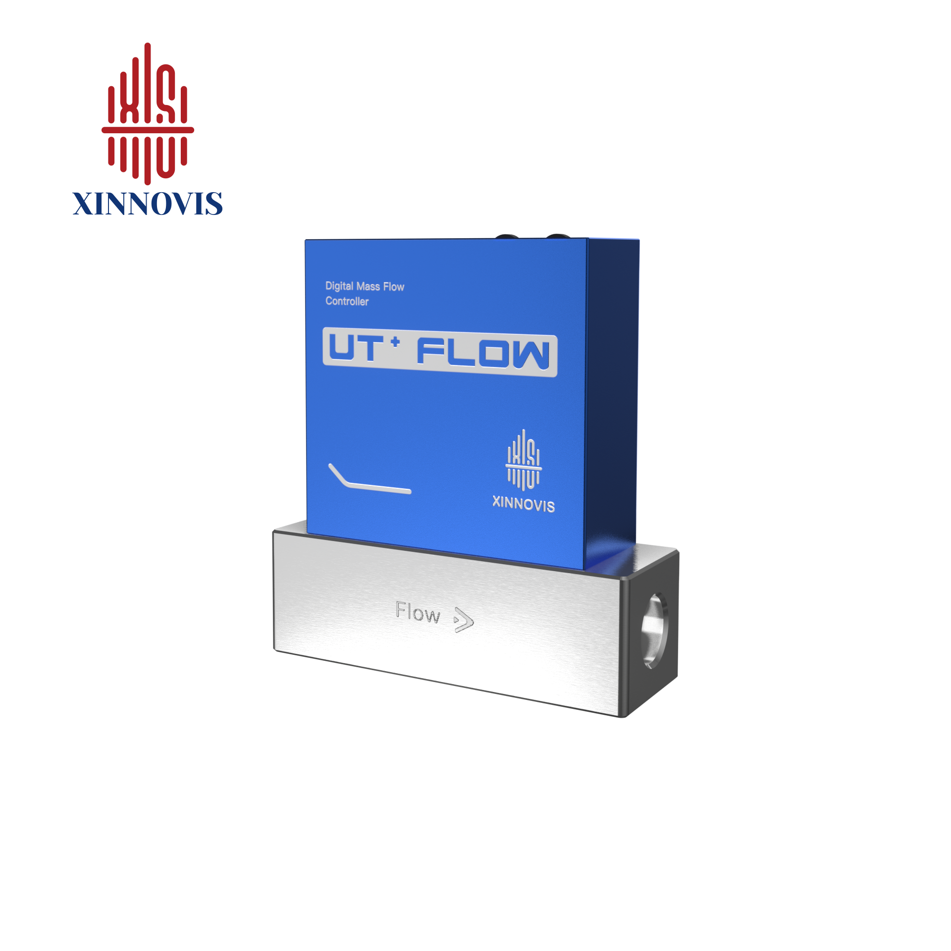 Xinnovis Factory MFC UT Compact Digital Gas Mass Flow Controller RS485/0-5V/4-20mA Portable Flow Meter OEM Analytical Industry