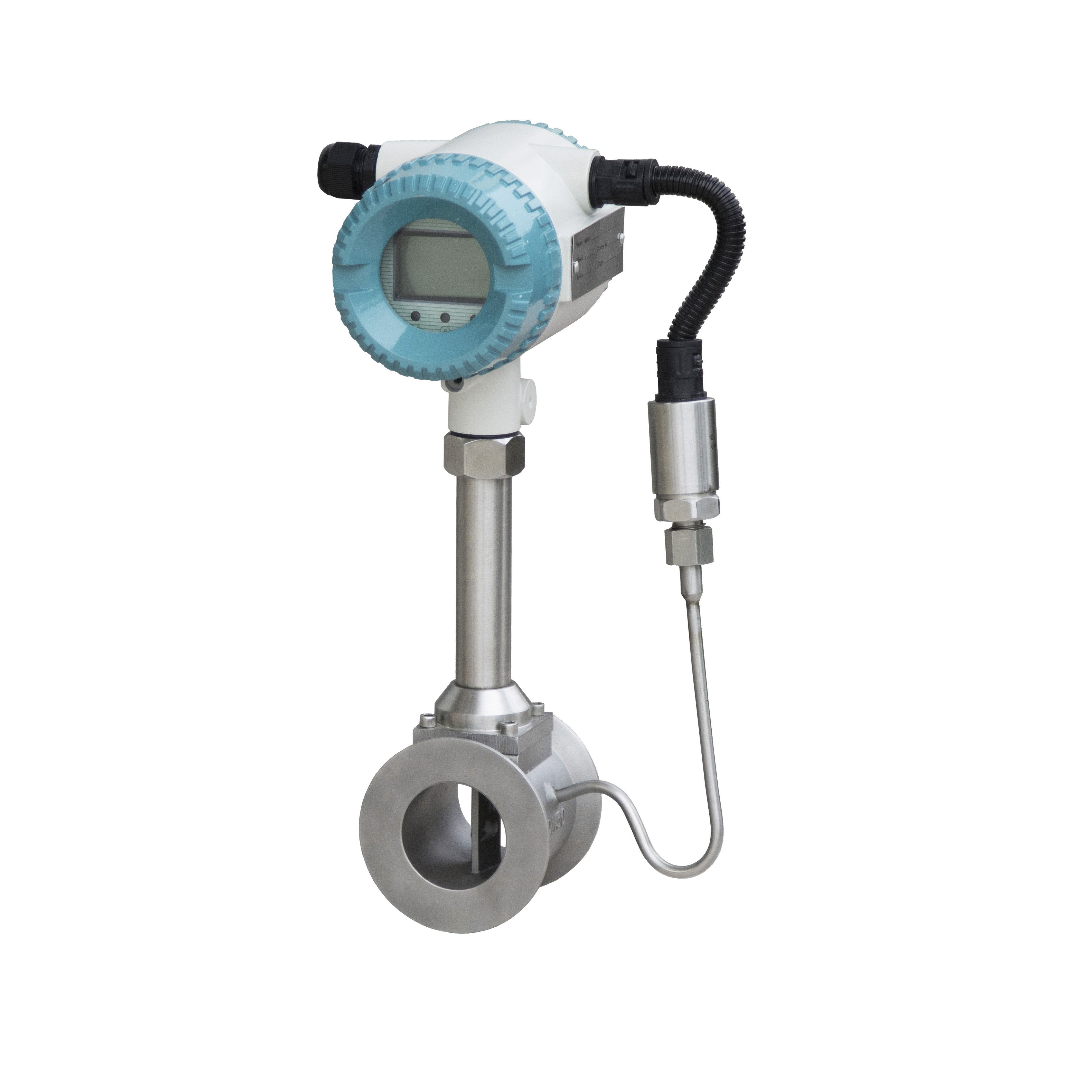 High Precision 1.0% Steam Flowmeter High Temperature Hart Communication air Steam vortex Flow Meter