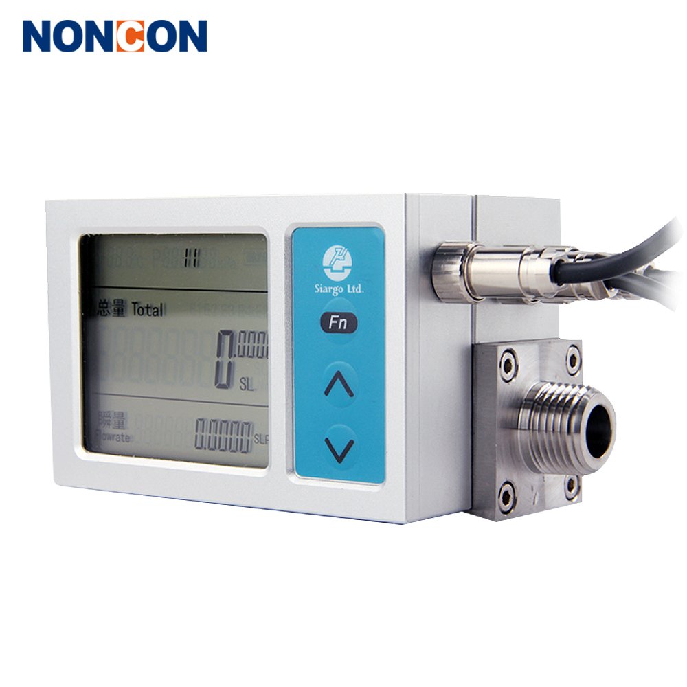 MF5600 Detachable Display Hospital Micro Oxygen System Gas Mass Flow Meter air Nitrogen Oxygen Medical Flowmeter