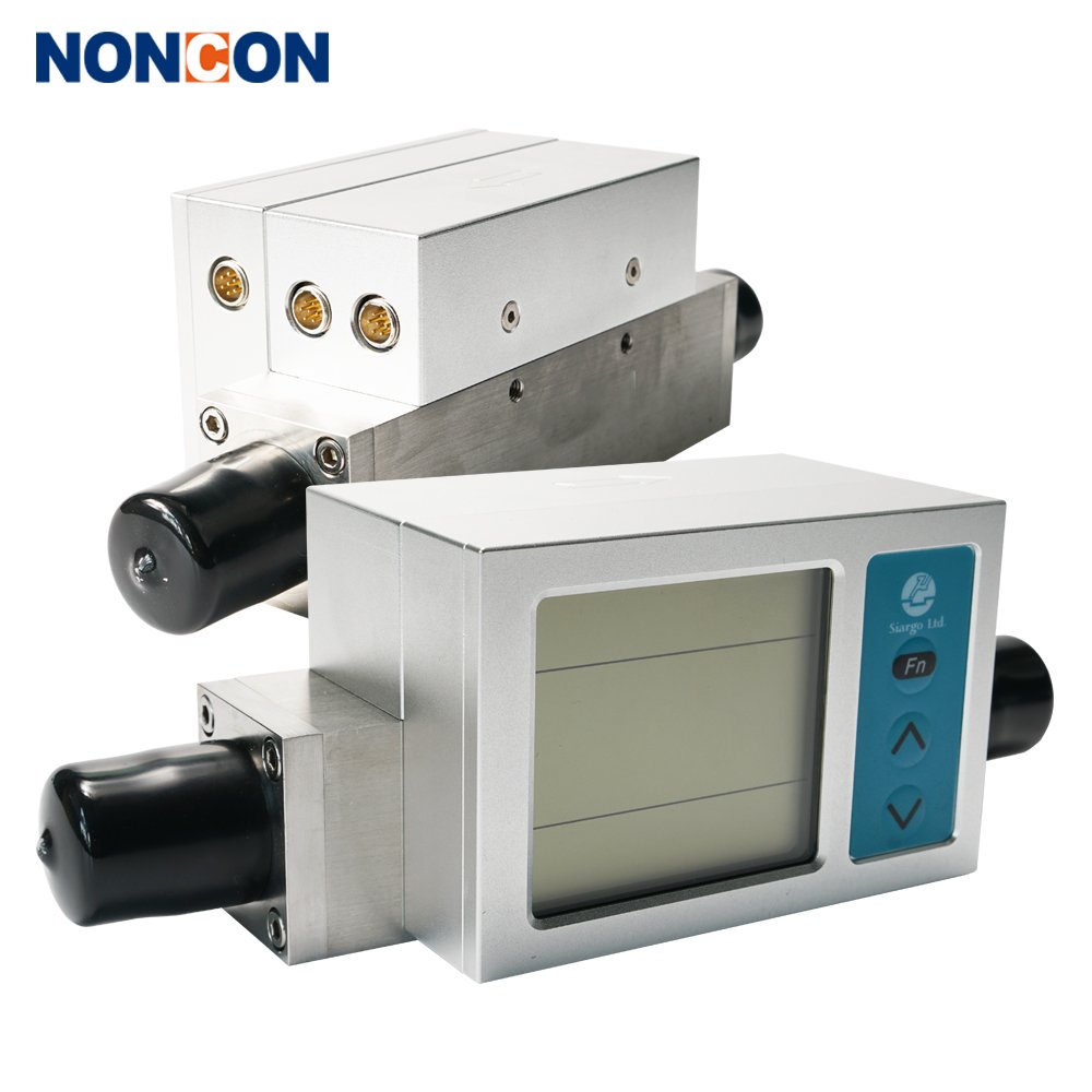 MF5600 Detachable Display Hospital Micro Oxygen System Gas Mass Flow Meter air Nitrogen Oxygen Medical Flowmeter