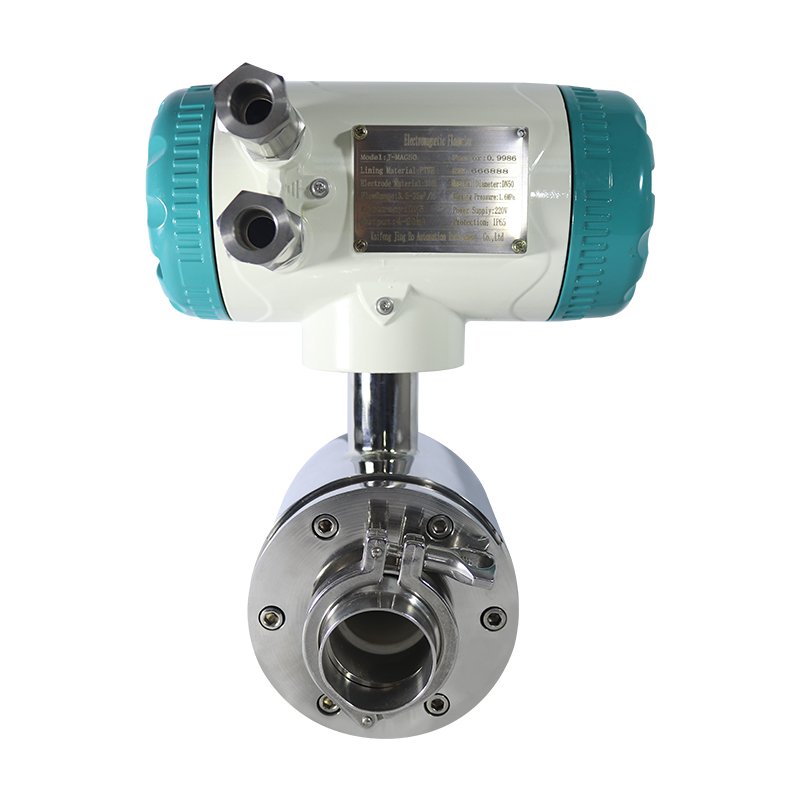 Electromagnetic Clamp-on Flow Meter for Liquids