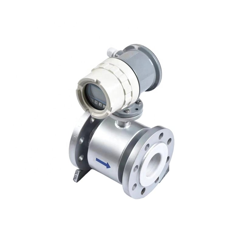 Apure 4-20MA Pulse Liquid 6 Inch Magnetic Flowmeter Water Medidor De Flujo De Agua Electromagnetic Flow Meter