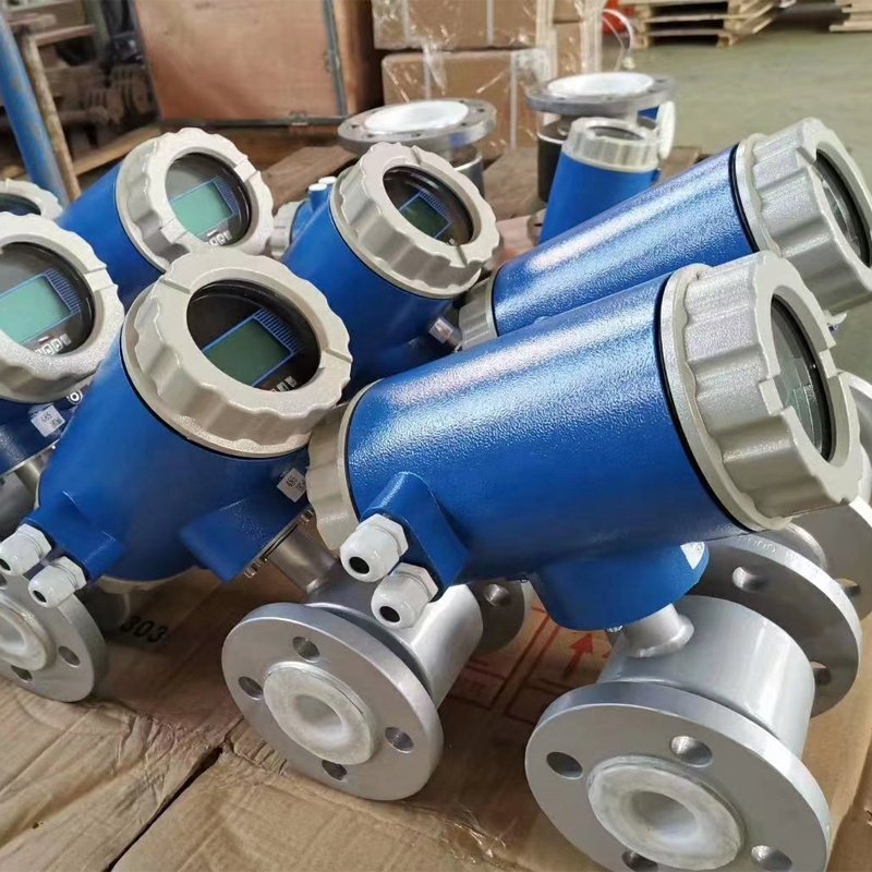 Apure 4-20MA Pulse Liquid 6 Inch Magnetic Flowmeter Water Medidor De Flujo De Agua Electromagnetic Flow Meter