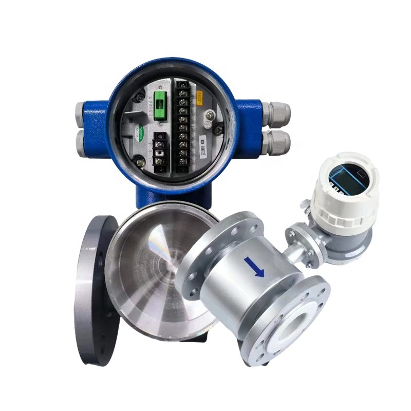 Apure 4-20MA Pulse Liquid 6 Inch Magnetic Flowmeter Water Medidor De Flujo De Agua Electromagnetic Flow Meter