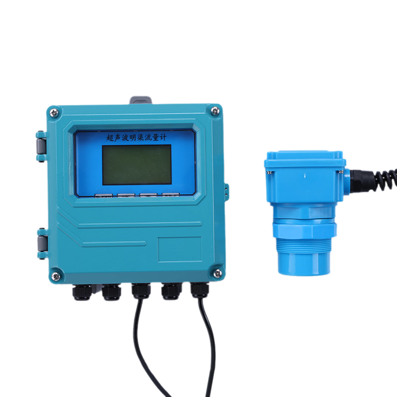 BOY-WF08-OCF 2 Meter Range Digital Open Channel Ultrasonic Flowmeter Water Flow Meter Ultrasonic Open Channel