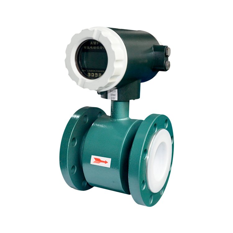 Conductive Liquid Metering Electromagnetic Flowmeter With 4-20mA
